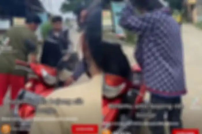 Bonge SCBD ikon Citayam Fashion Week punya motor matic Yamaha Mio.