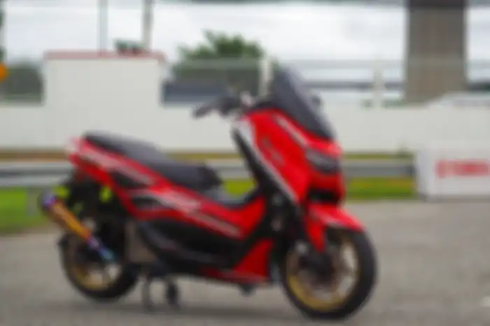 Modifikasi Motor Yamaha NMax, Makin Gagah dengan Gaya Ubahan Racing 