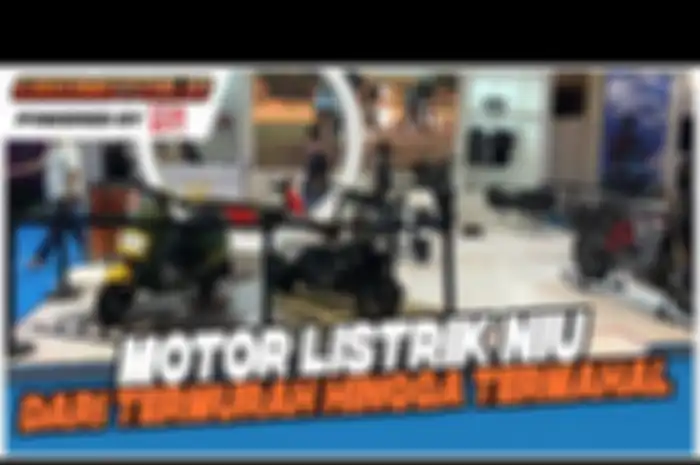 Utomo Corp di Periklindo Electric Vehicle Show  (PEVS) 2022 pajang motor listrik NIU Gova 03 serta motor listrik NIU NQi Sport yang dibandrol paling mahal Rp 30 jutaan