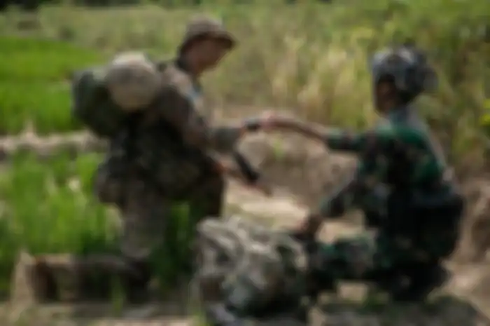 Latihan gabungan militer AS dan Indonesia di program Garuda Shield 2021