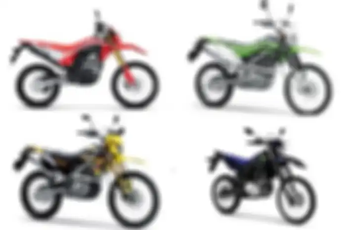 Foto ilustrasi harga motor trail 150 cc baru Agustus 2022.