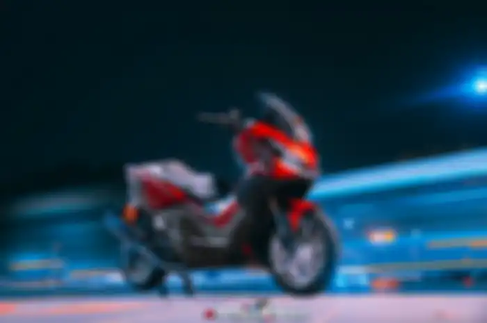 Modifikasi Honda ADV 350 bergaya sporty, pengguna Honda ADV 160 bisa contek sedikit nih!