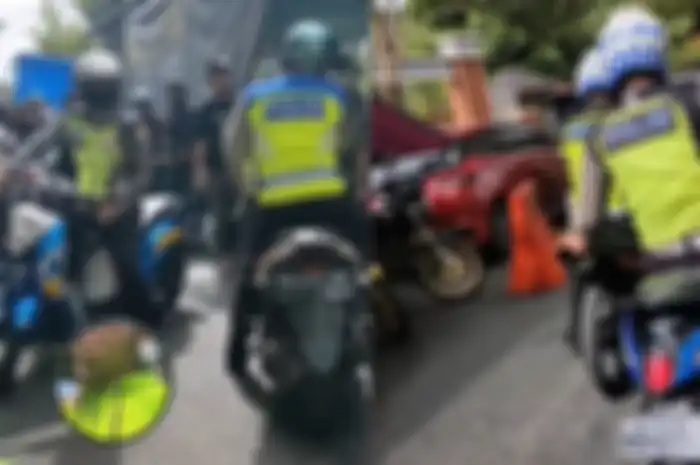 Geger video oknum polisi sita motor balap di ajang balap resmi
