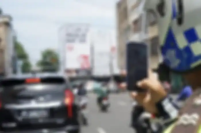 Ilustrasi foto tilang elektronik (ETLE).