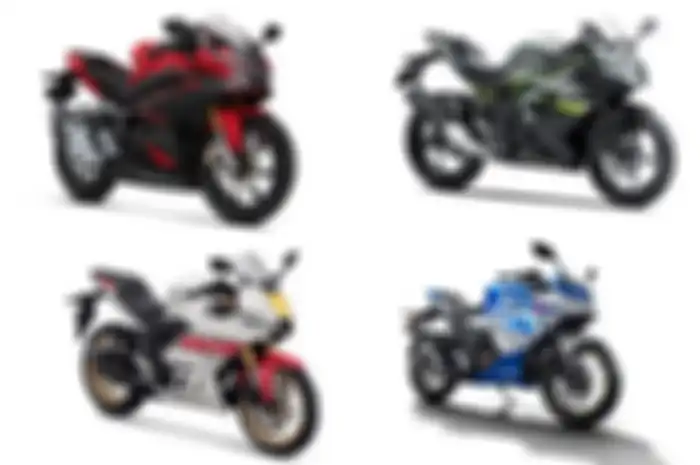 Ilustrasi motor sport 250 cc