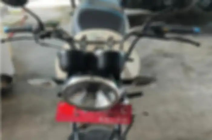 Motor Suzuki Thunder dilarang isi Pertalite di SPBU, ada motor Suzuki Thunder dilelang cuma Rp1 jutaan.