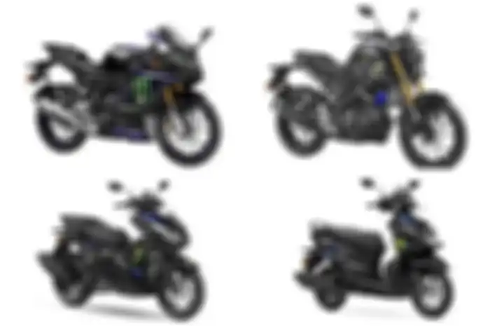 Motor Yamaha livery edisi MotoGP, dari Yamaha R15M, Yamaha Aerox, Yamaha MT-15, hingga Yamaha RayZR 125 meluncur di India.