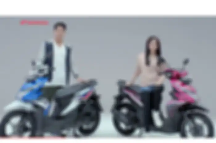 Melody member gen 1 JKT48 bersama Al Ghazali di Iklan All New Honda BeAT ESP 2016