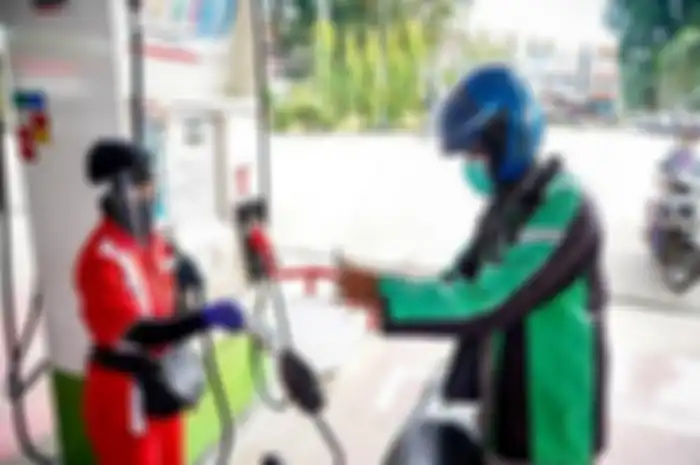 Foto ilustrasi. Curahan hati driver ojol soal mahalnya harga bensin Pertamax dan langkanya Pertalite di Bogor.