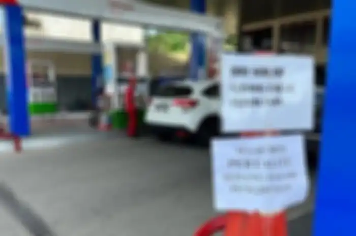 Bukan cuma Bogor, BBM Pertalite juga langka di Tangerang Selatan.