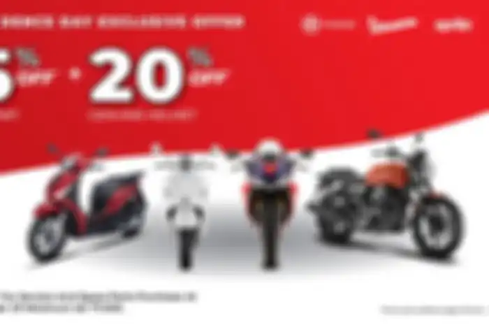 Sambut HUT RI ke-77, ada promo diskon sparepart untuk motor Piaggio, Vespa, Aprilia, dan Moto Guzzi, yuk sikat.