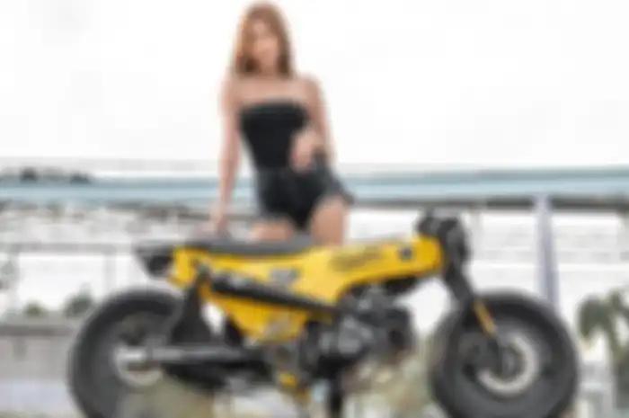 Honda Dax ST 125 cafe racer garapan K-Speed