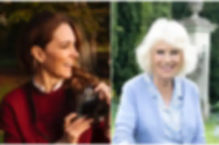 Kate Middleton (kiri), Camilla (kanan)