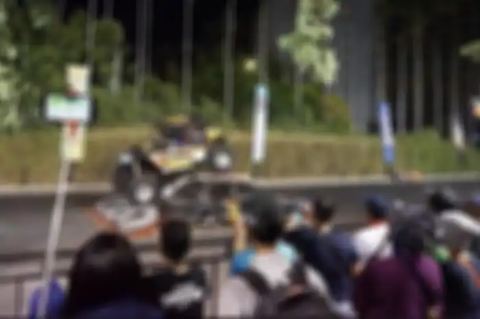 Selain stuntride, Gajah Monster salah satu atraksi berbahaya paling ditunggu di Otobursa Tumplek Blek 2022.