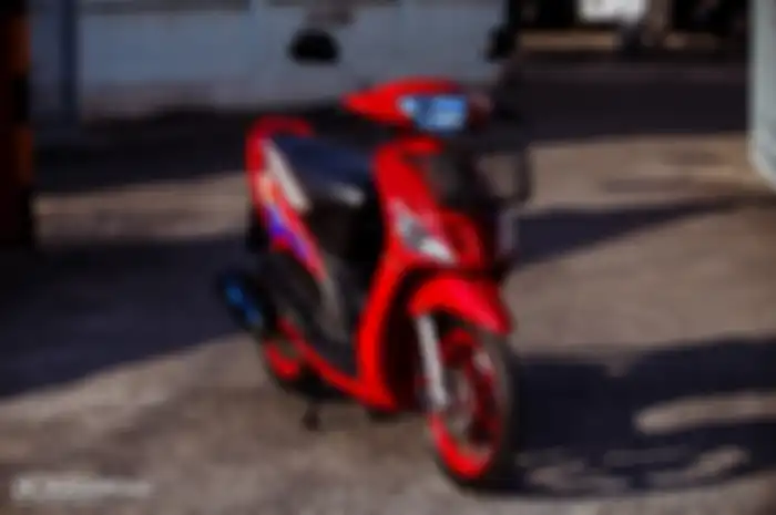 Modifikasi motor Yamaha Mio, matic proper asli Thailand