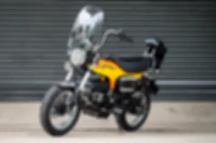 Modifikasi motor Honda Dax ST 125, Ganti Kaki-kaki plus aksesoris asli Thailand