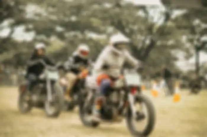 Fun Race Flat Track Slide on Sunday, satukan pecinta motor tua dan motor custom