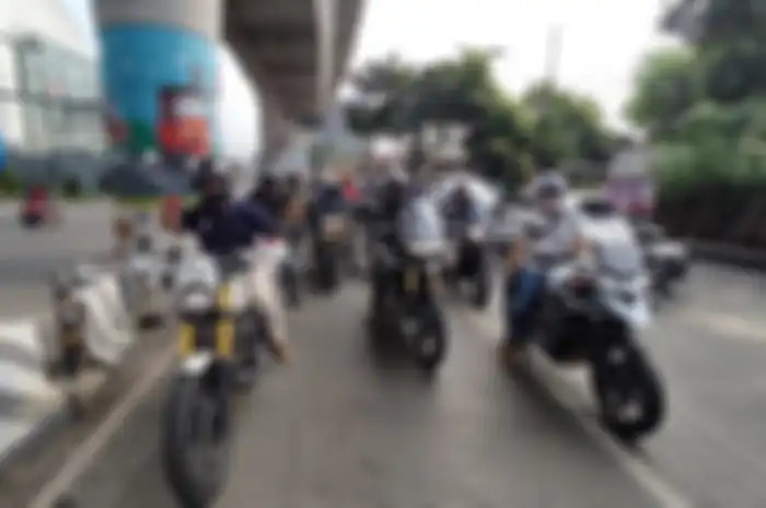 Raiding RAT Indonesia menuju Bintaro untuk pelantikan pengurus baru