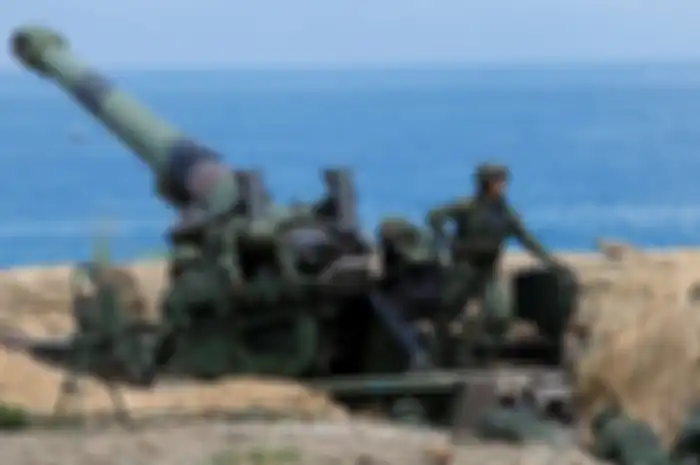 Militer Taiwan yang bersiaga