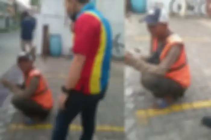 Tukang parkir diusir karyawan indomaret