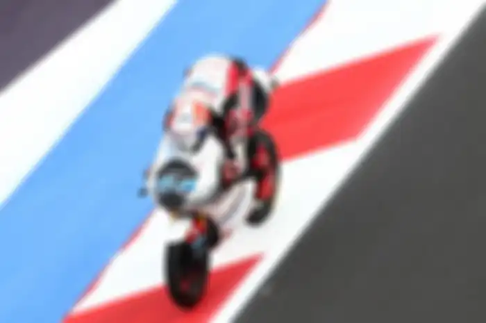 Mario Aji P30 di sesi FP3 Moto3 Misano 2022.