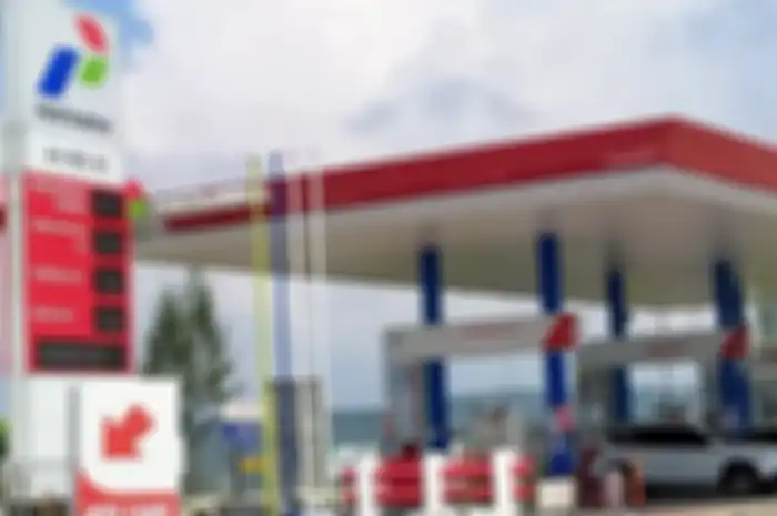 Foto ilustrasi SPBU. Harga BBM Pertamina di seluruh Indonesia, Pertalite dan Pertamax segini harganya.