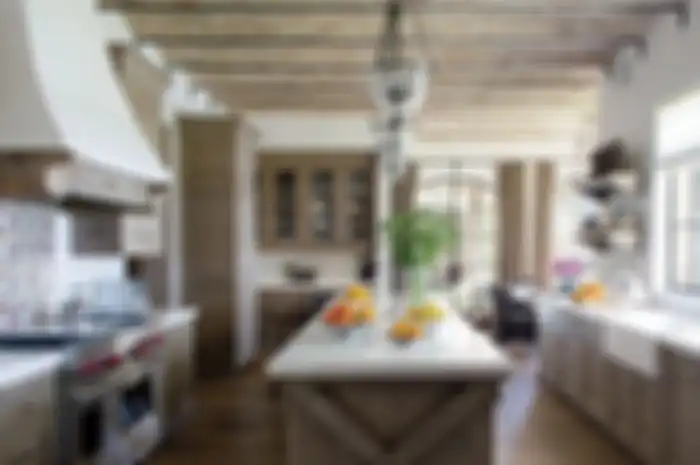 Ilustrasi dapur farmhouse