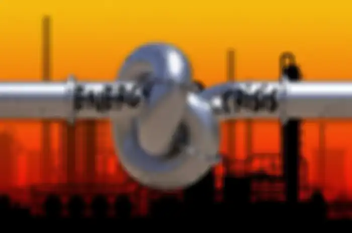 Ilustrasi krisis energi di Eropa