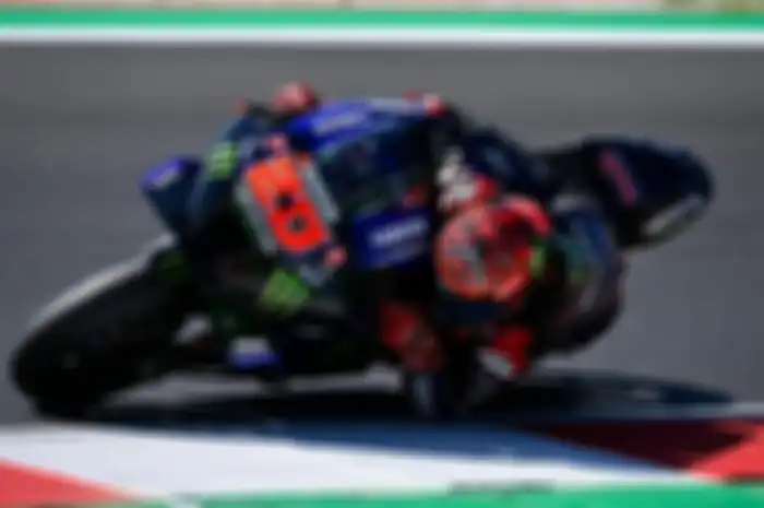 Fabio Quartararo menguji sasis dan mesin baru Yamaha di tes MotoGP Misano 2022 hari pertama, Selasa (6/9/2022).