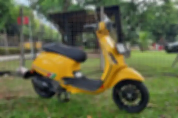Modifikasi Vespa Sprint 150 dibalut produk lokal Virtu.
