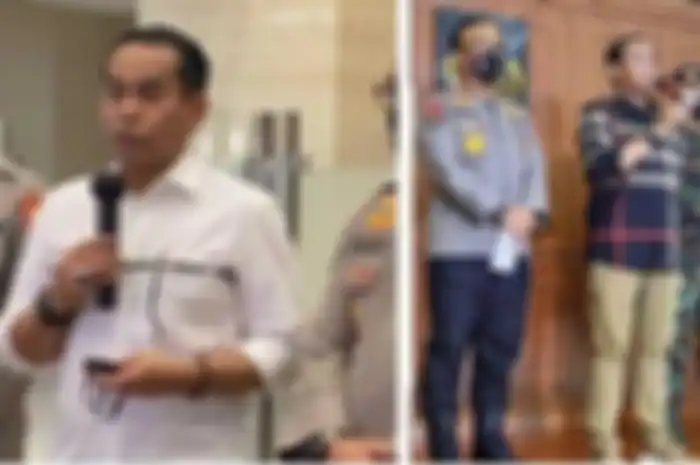 Brigjen Andi Rian Djajadi saat menggelar konferensi pers kasus kematian Brigadir Nofriansyah Yosua Hutabarat alias Brigadir J, beberapa waktu lalu.