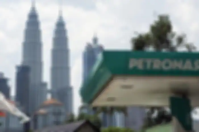 Ilustrasi SPBU Petronas di Malaysia yang mencatatkan keuntungan tertinggi dalam sejarahnya meski jual BBM murah.