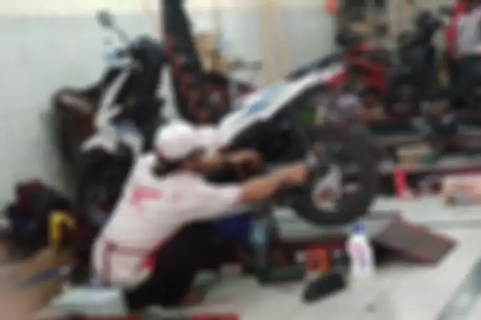 Ilustrasi harga spare part fast moving Honda BeAT