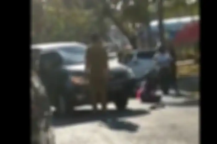 Ini sosok oknum ASN sok jagoan tendang motor wanita sampai nyungsep di Sinjai.