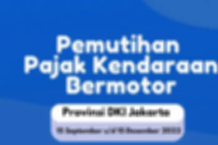Beredar informasi pemutihan pajak motor di DKI Jakarta mulai 15 September sampai 15 Desember 2022, cek faktanya.