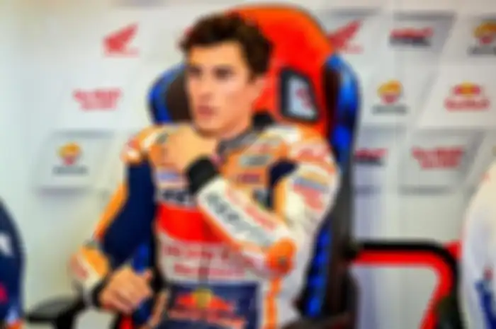 Pembalap Repsol Honda, Marc Marquez. Test rider Honda Stefan Bradl peringati Marc Marquez jelang MotoGP Aragon 2022, ada apa nih?