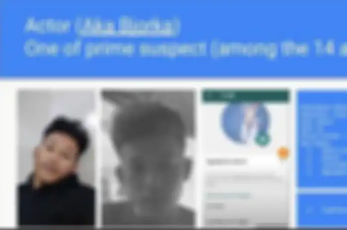 Foto MAH pria asal Madiun yang terlibat dengan aktivitas Bjorka.