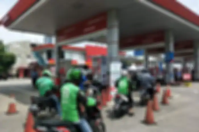Foto ilustrasi ojo. Imbas harga BBM dan tarif ojol naik, beberapa driver ojol mengeluh, tidak hanya sepi penumpang.