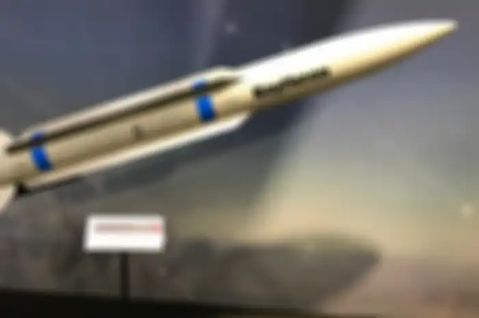 Ilustrasi misil buatan Raytheon 