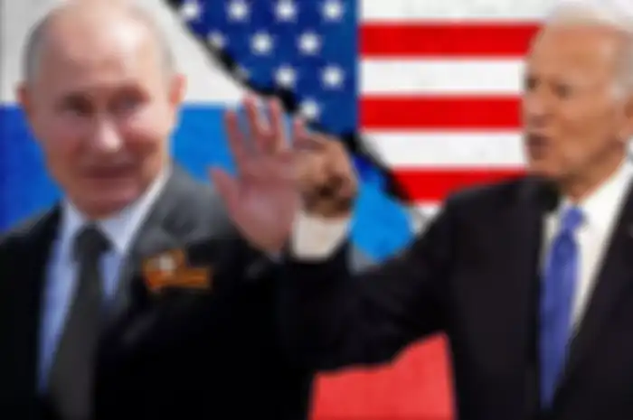 Ilustrasi Presiden AS Joe Biden memperingatkan Vladimir Putin untuk tidak menggunakan senjata nuklir meski Rusia kalah perang