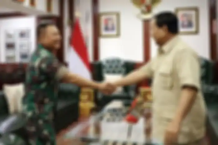 Prabowo Subianto bertemu Jenderal Dudung Abdurachman
