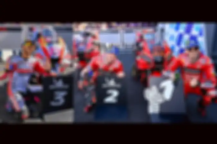 Pembalap Ducati start di baris depan (front row) alias Ducati lock-out 5 kali di musim ini, kira-kira di jadwal MotoGP Jepang 2022 kejadian lagi Ducati lock-out?