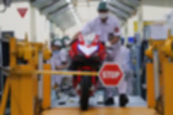 Honda CBR250RR diekspor dari pabrik AHM di Karawang