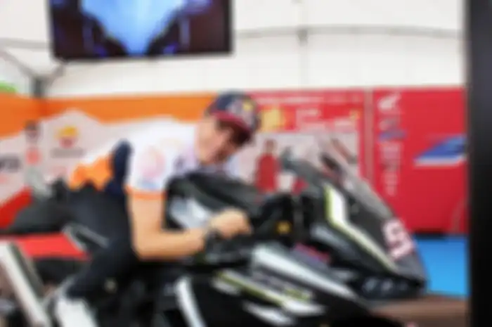 Baru tibaJepang untuk MotoGP Jepang 2022, Marc Marquez cerita soal Sentul saat naik Honda CBR250RR.