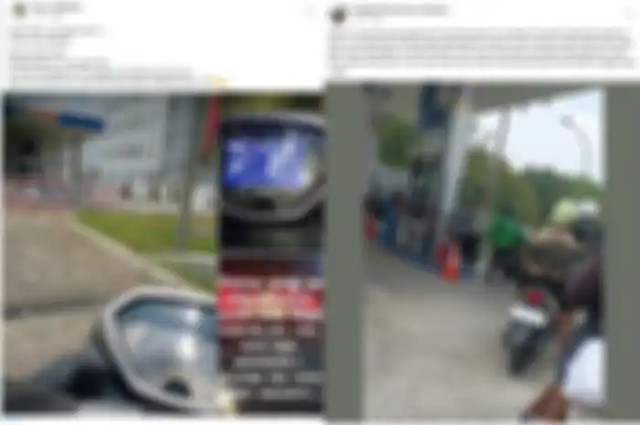 Akun Facebook Hary dan Singgih Rumintang membagikan kisah mereka soal keiritan bensin Revvo 89 milik SPBU Vivo ke grup Bekakas.
