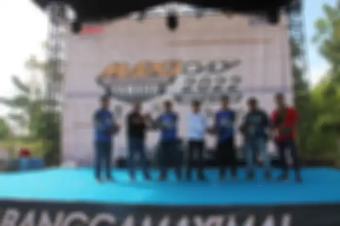 Keseruan acara Maxi Yamaha Day ride and camp di area Makassar