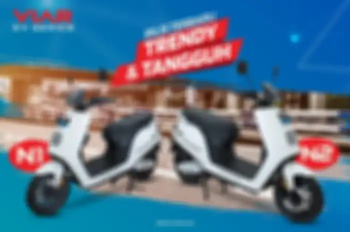 Buruan cek harga motor listrik Viar N1 (Kiri) dan N2 (kanan) yang baru meluncur, jarak tempuhnya segini.