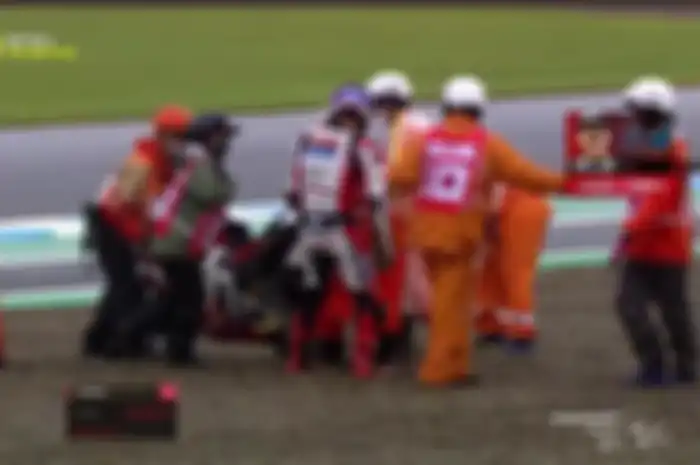 Hasil Kualifikasi Moto3 Jepang 2022, pembalap Indonesia Mario Aji crash, ini posisi start balapnya besok.
