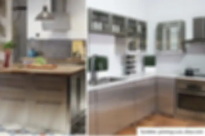 Berikut ini 6 ide desain dapur stainless steel yang bisa bikin istri makin bangga. Dapurnya tampak kinclong. Simak foto inspirasinya.