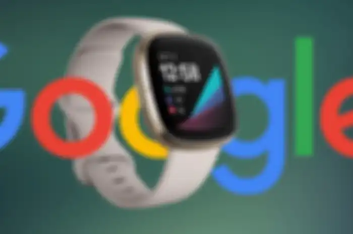Ilustrasi Smartwatch Fitbit dan Google 
